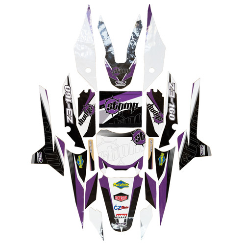 Stomp pit bike graphics kit - bike,