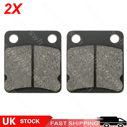 Square rear brake pads - 2x,