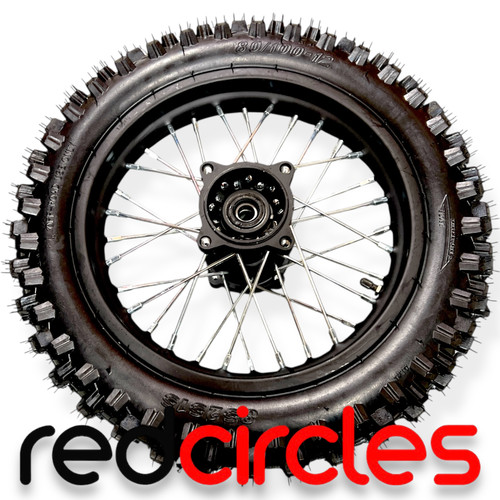 Black sdg pit bike rear - sdg,